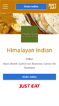 Mobile Screenshot of himalayanindian.com